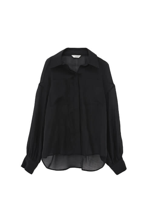 Tül Gömlek ve Pantolon Kombini