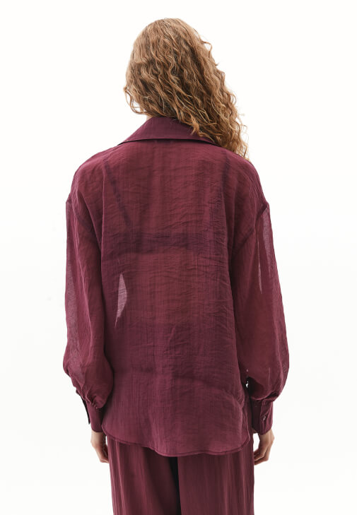 Tencel Gömlek ve Flare Pantolon Kombini