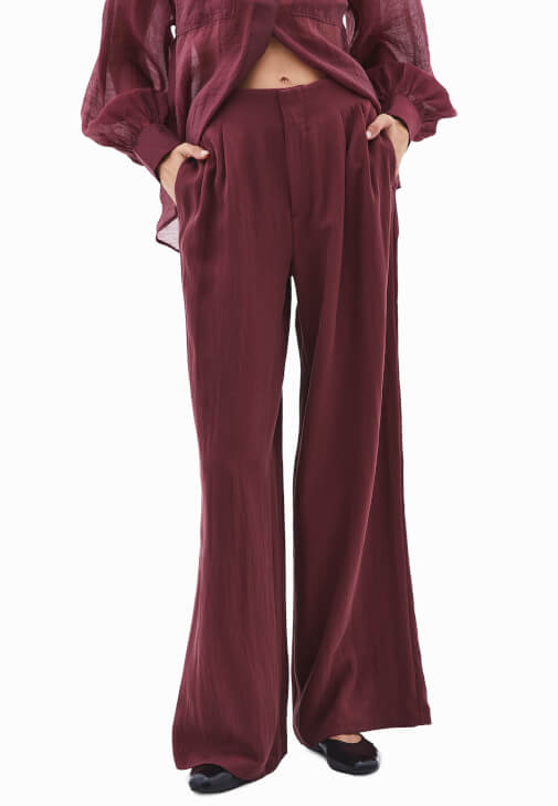 Tencel Pantolon ve Gömlek Kombini