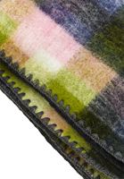 Bayan Mavi Yün Karışımlı Şal