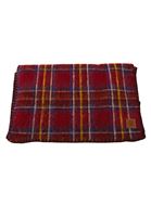 Bayan Kırmızı Yün Karışımlı Şal