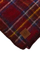 Bayan Kırmızı Yün Karışımlı Şal