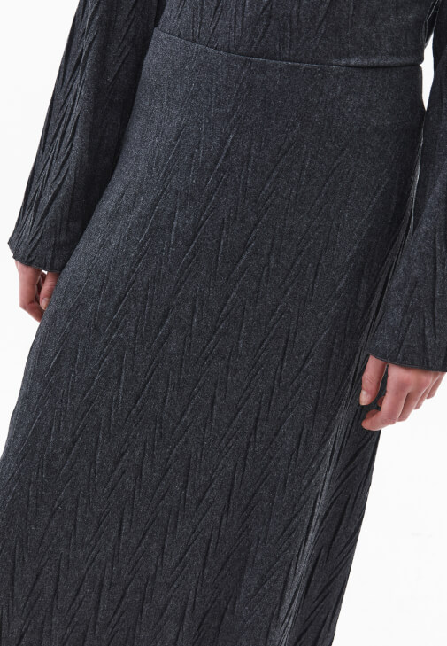 Orta Bel Etek ve Ceket Kombini