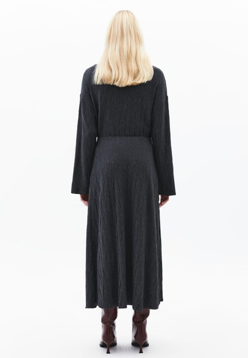 Orta Bel Etek ve Ceket Kombini