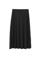 Bayan Füme Orta Bel Uzun Etek