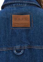 Bayan Lacivert Oversize Denim Ceket