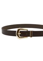 Bayan Kahverengi Tokalı Kemer