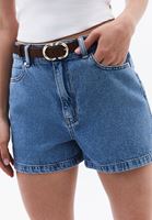 Bayan Kahverengi Tokalı Kemer