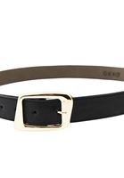 Bayan Siyah Tokalı Kemer