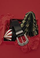 Bayan Siyah Tokalı Kemer