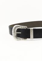 Bayan Siyah Tokalı Kemer