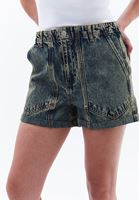 Bayan Kum Beji Ultra Yüksek Bel Denim Şort