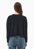 Women Black Button-Detail Sweater