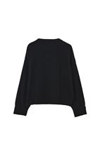 Women Black Button-Detail Sweater