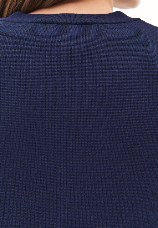 Triko Hırka ve Mini Elbise Kombini