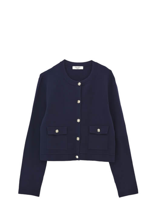 Triko Hırka ve Mini Elbise Kombini