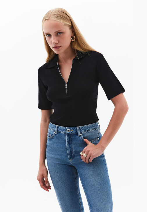  Polo Yaka Triko Tişört