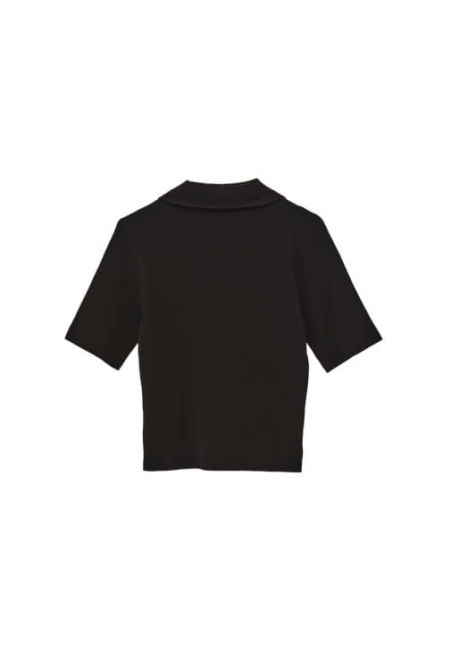 Polo Yaka Triko Tişört ve Pantolon Kombini