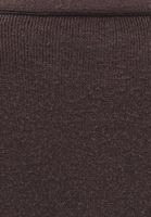 Bayan Kahverengi Düğmeli Triko Hırka