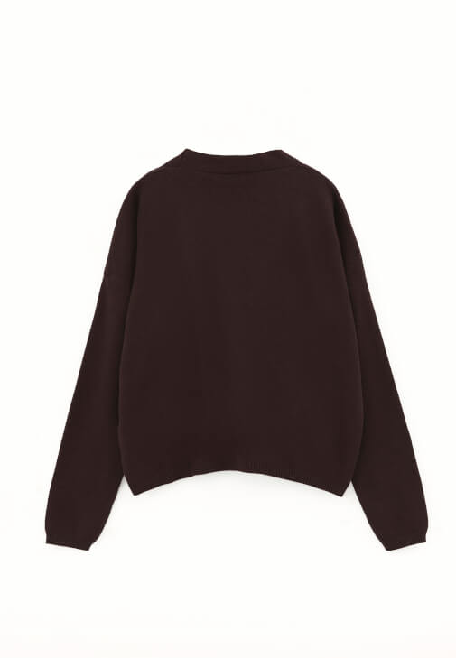 Düğmeli Triko Hırka - Görsel 7