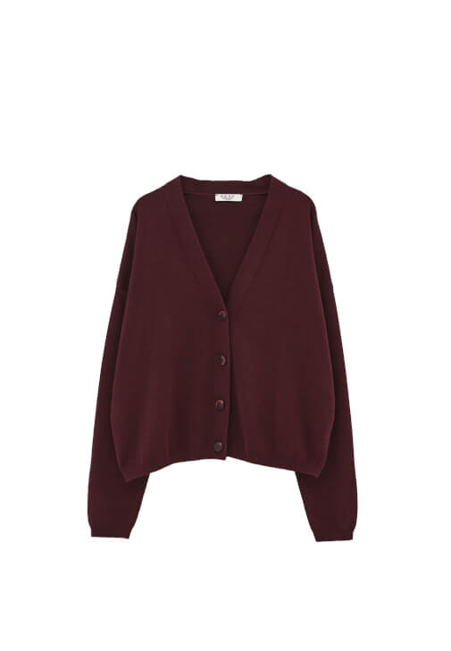 Triko Hırka ve Şort Etek Kombini