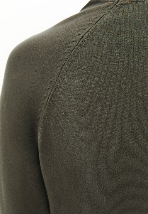 Balıkçı Yaka kazak ve Bol Paça Pantolon Kombini