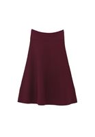 Orta Bel Etek ve Triko Yelek Kombini