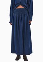 Bayan Mavi Gipeli Denim Etek ( TENCEL™ )