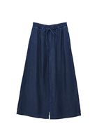 Bayan Mavi Wide-Leg Denim Pantolon ( TENCEL™ )