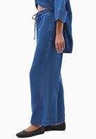 Bayan Mavi Wide-Leg Denim Pantolon ( TENCEL™ )