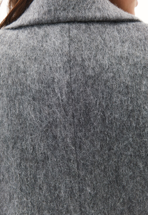 Oversize Ceket ve Godeli Elbise Kombini