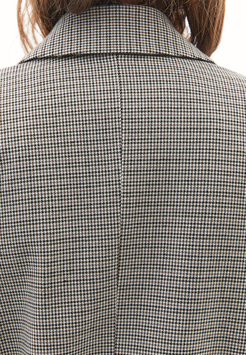 Boyfriend Ceket ve Şort Etek Kombini