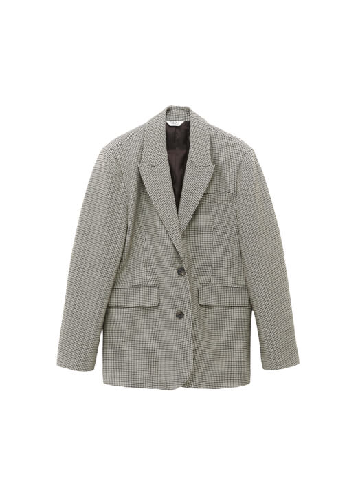 Boyfriend Ceket ve Şort Etek Kombini