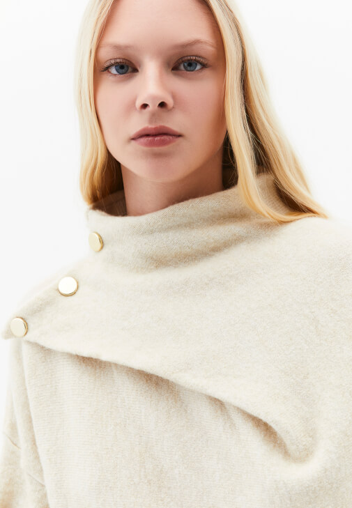 Yün Kazak ve Pantolon Kombini