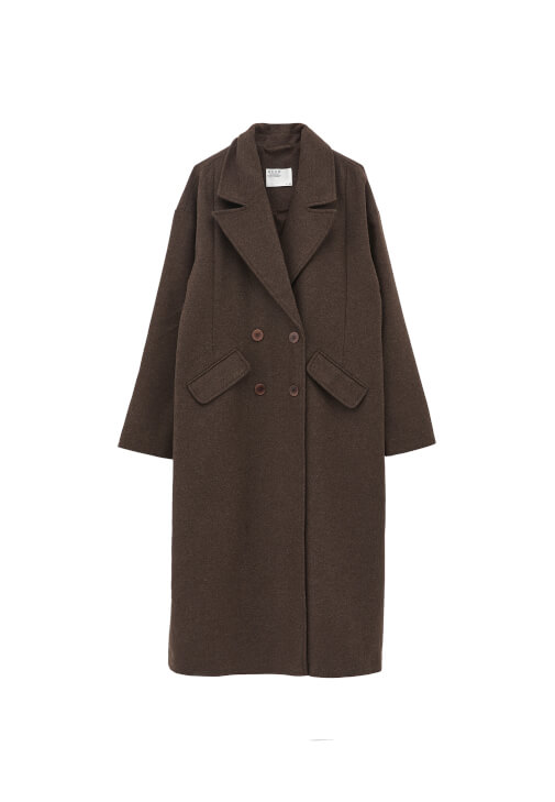 Yünlü Kaban ve Yünlü Pantolon Kombini