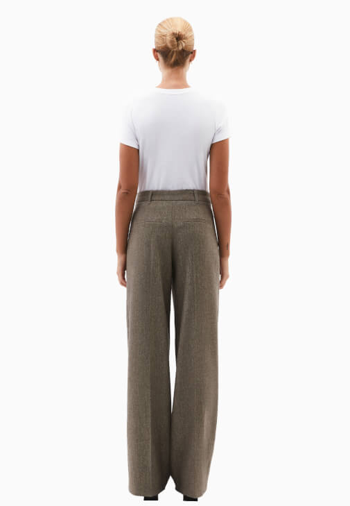 Yün Pantolon ve Yün Ceket Kombini