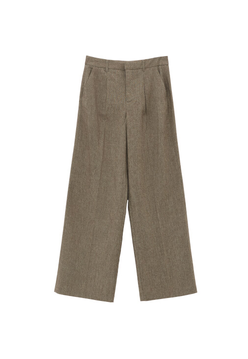 Yün Pantolon ve Yün Ceket Kombini