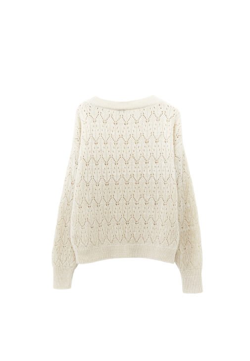 Loose-Fit Kazak ve Denim Pantolon Kombini