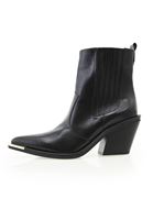 Bayan Siyah Topuklu Bot