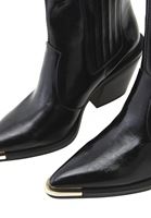 Bayan Siyah Topuklu Bot