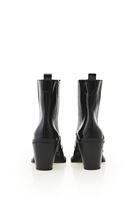 Bayan Siyah Topuklu Bot