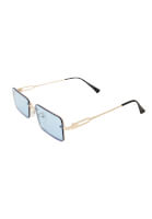 Bayan Mavi İnce Çerçeveli Güneş Gözlüğü