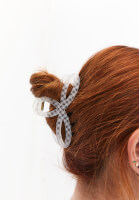 Bayan Krem Mandal Saç Tokası