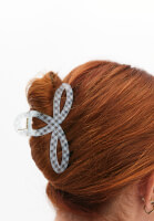 Bayan Gök Mavisi Mandal Saç Tokası