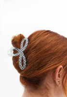 Bayan Gök Mavisi Mandal Saç Tokası