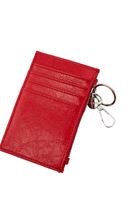 Bayan Kırmızı Çok Gözlü Kartlık