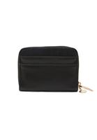 Bayan Siyah Trok Detaylı Cüzdan