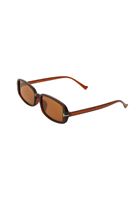 Bayan Kahverengi Retro Güneş Gözlüğü