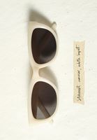 Bayan Beyaz Güneş Gözlüğü