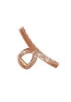 Bayan Kahverengi Mandal Saç Tokası